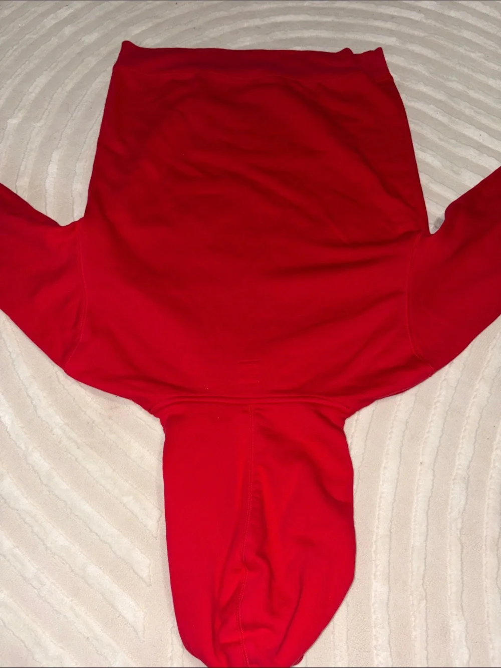 GAP Red Pullover Hoodie with Navy White Logo
